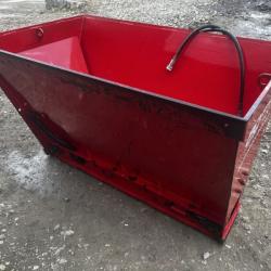 AG 150 Cubicle Dispenser Bucket Euro 8 Brackets Tractor Mounted 2012