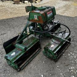 Ransomes Mounted Gang Grass Cutter Green Mower Golf Course Groundcare