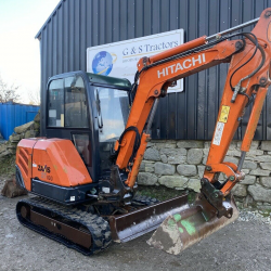 Hitachi Zaxis ZX27-3 CLR 2013 Low Hours Mini Digger Excavator Hyd Quick Hitch