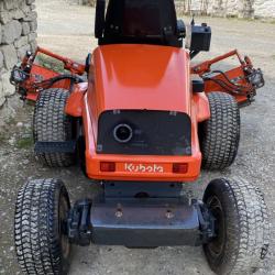 Kubota AM3300 Diesel Garden Tractor Grass Cutter Collector