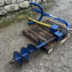 Post Hole Digger Tractor Mounted PTO Hole Borer 12" Auger