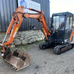 Hitachi Zaxis ZX27-3 CLR 2013 Low Hours Mini Digger Excavator Hyd Quick Hitch