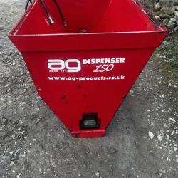 AG 150 Cubicle Dispenser Bucket Euro 8 Brackets Tractor Mounted 2012