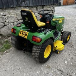 John Deere X740 Diesel Ride On Lawn Mower Grass Paddock Golf Football Mulching