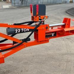 Horizontal Tractor Mounted 22 Ton Log Splitter For Hard Logs