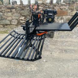 37 Ton Megga Spitter Pro Log Lift Petrol Engine Log Splitter Towable