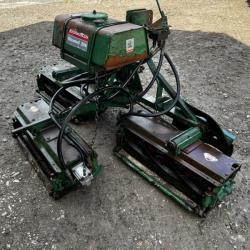 Ransomes Mounted Gang Grass Cutter Green Mower Golf Course Groundcare