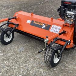 Towable Petrol Flail Mower Topper ATV 150 Quad  UTV Gator Ranger Electric Start