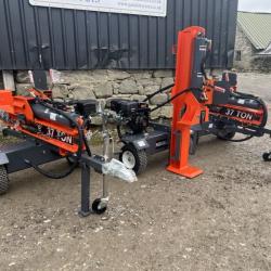 37 Ton Megga Spitter Petrol Engine Log Splitter Towable