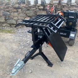 37 Ton Megga Spitter Pro Log Lift Petrol Engine Log Splitter Towable