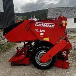 Grimme GL32B Potato Planter Harvest Tractor Mounted