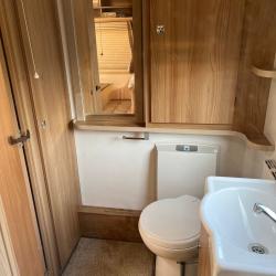 Bailey Unicorn Madrid Touring Caravan 3/4 Berth End Bathroom Twin Motor Movers