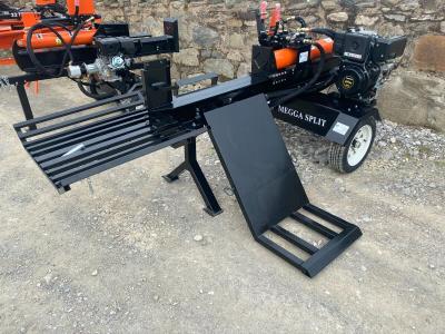 37 Ton Megga Spitter Pro Log Lift Petrol Engine Log Splitter Towable