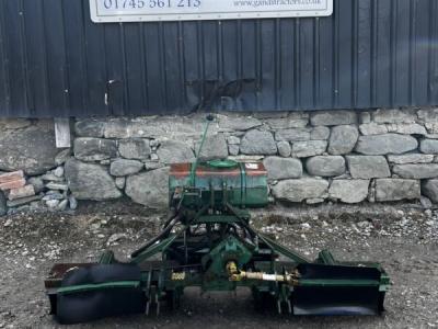 Ransomes Mounted Gang Grass Cutter Green Mower Golf Course Groundcare