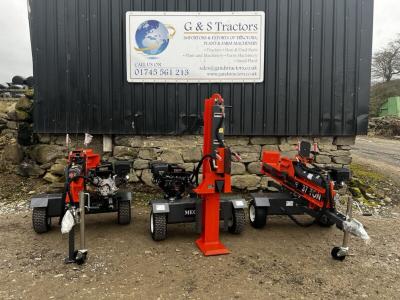 37 Ton Megga Spitter Petrol Engine Log Splitter Towable