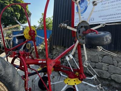 Pottinger HIT 540N Hay Tedder Tractor Mounted